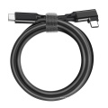 USB3.2 100W5A Type-C 90DEGREES AV-DATA CABLE 4K60HZ 20 Гбит / с